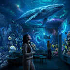 5D Galaxy Ocean Projector for Bedroom