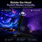 5D Galaxy Ocean Projector for Bedroom