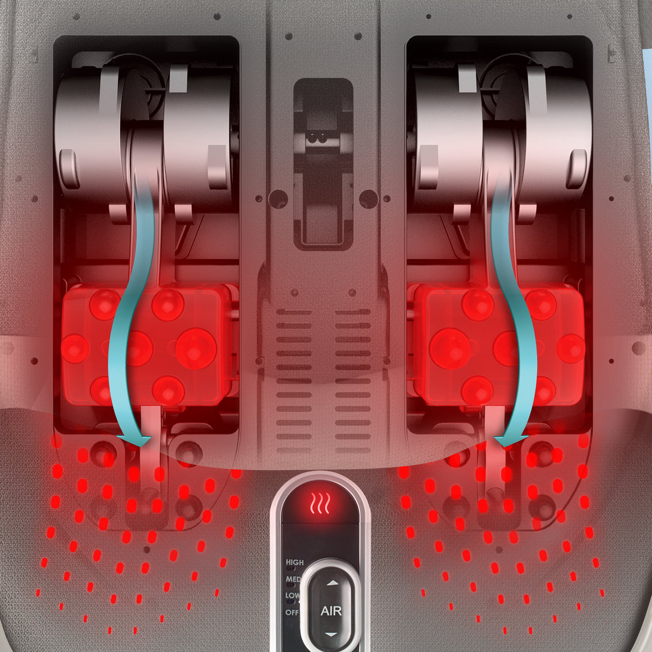 Shiatsu Air Max Foot Massager