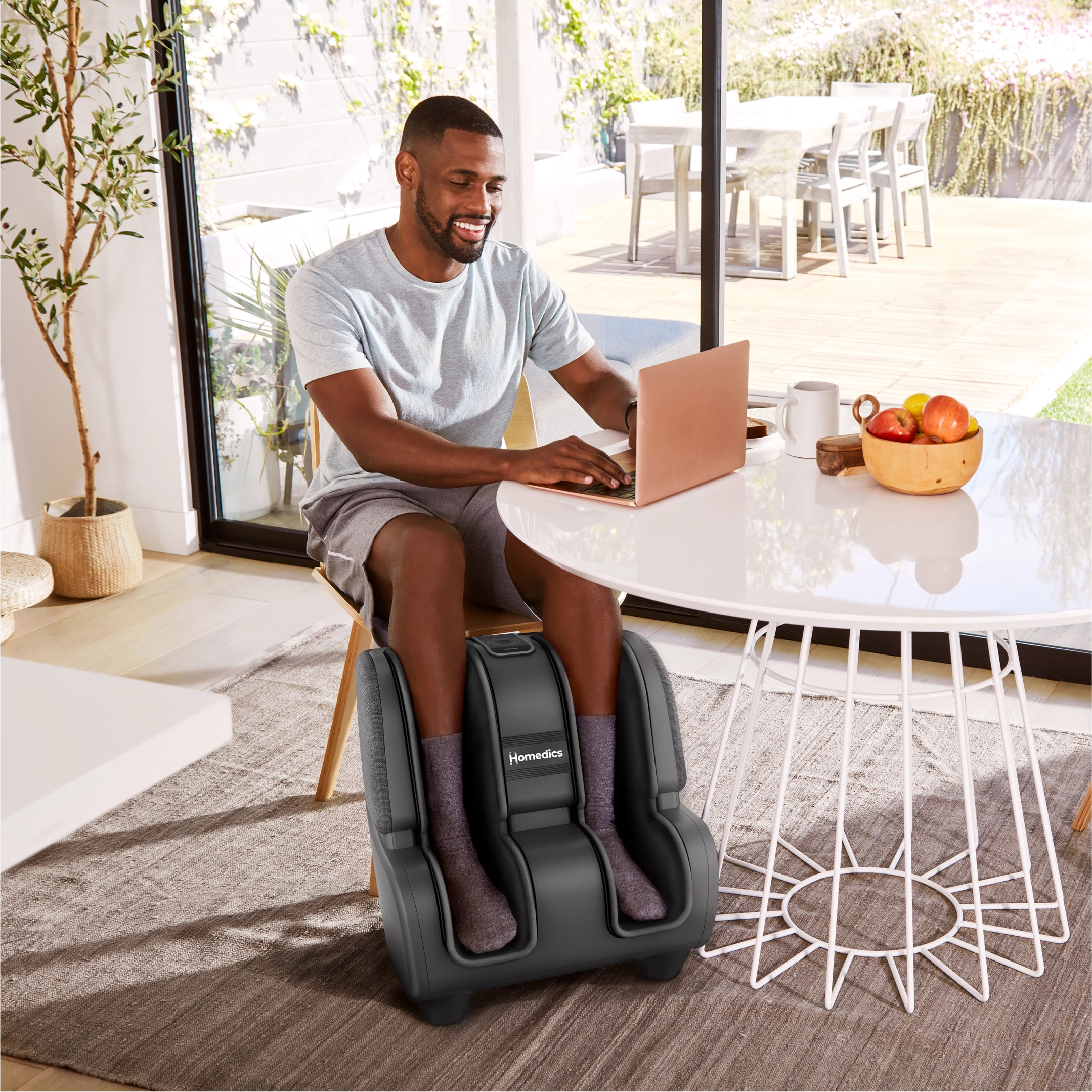 Deluxe Foot & Calf Massager with Heat