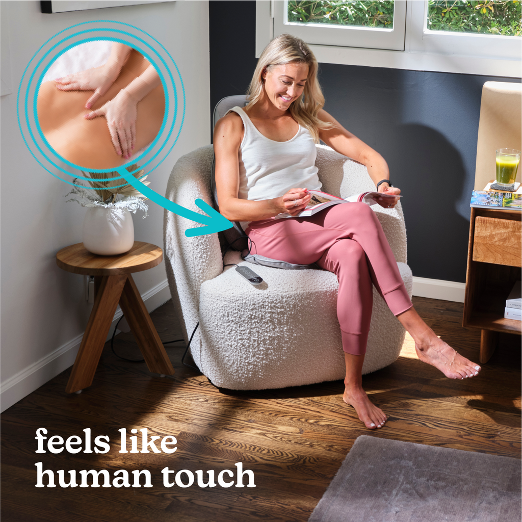 Shiatsu + Kneading & Vibration Massage Cushion with Heat