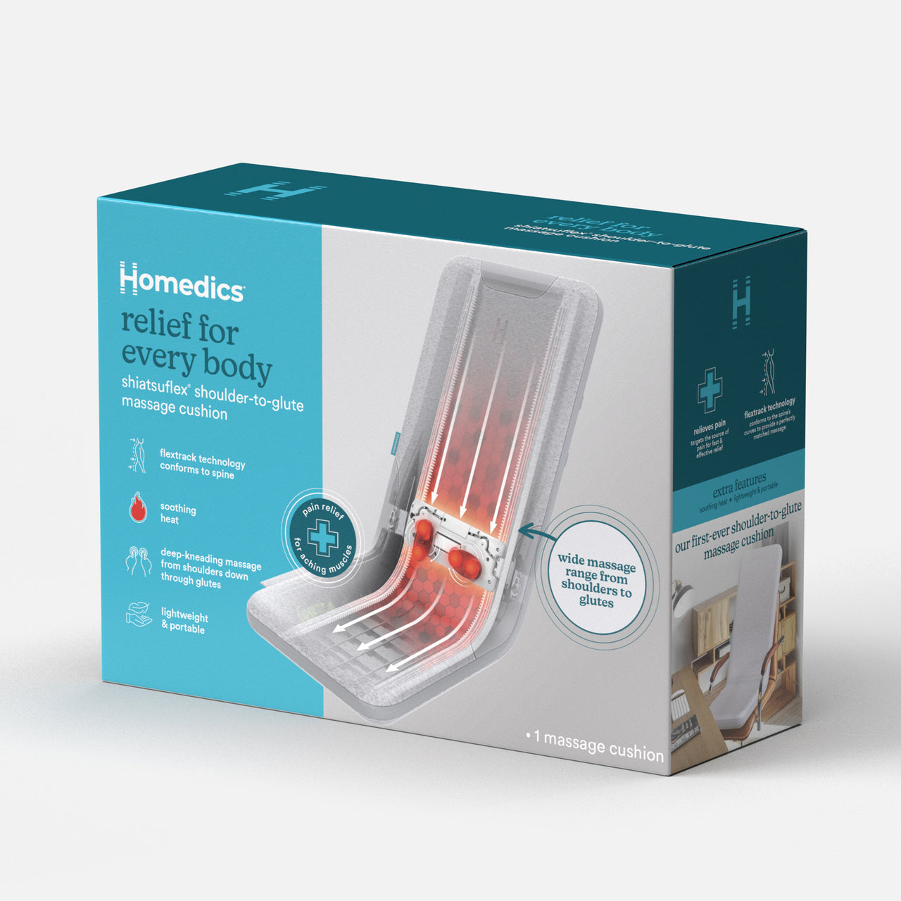 ShiatsuFlex® Massage Cushion