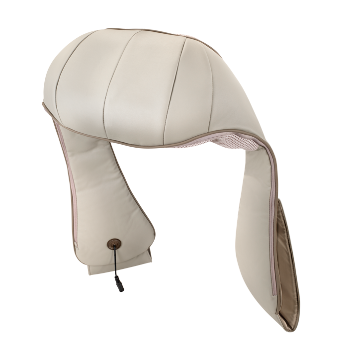 Quad Action Shiatsu Kneading Neck & Shoulder Massager With Heat